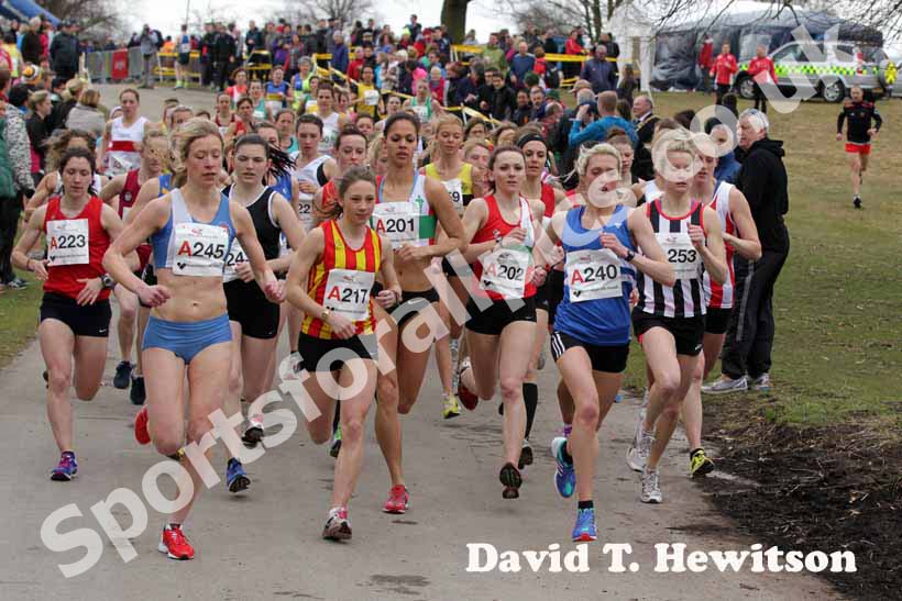 Start of the National Womens 6 Stage Relay.